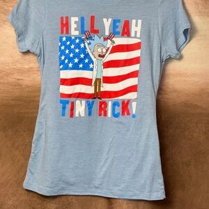 Ripple Junction Light Blue Tiny Rick Kids T-Shirt